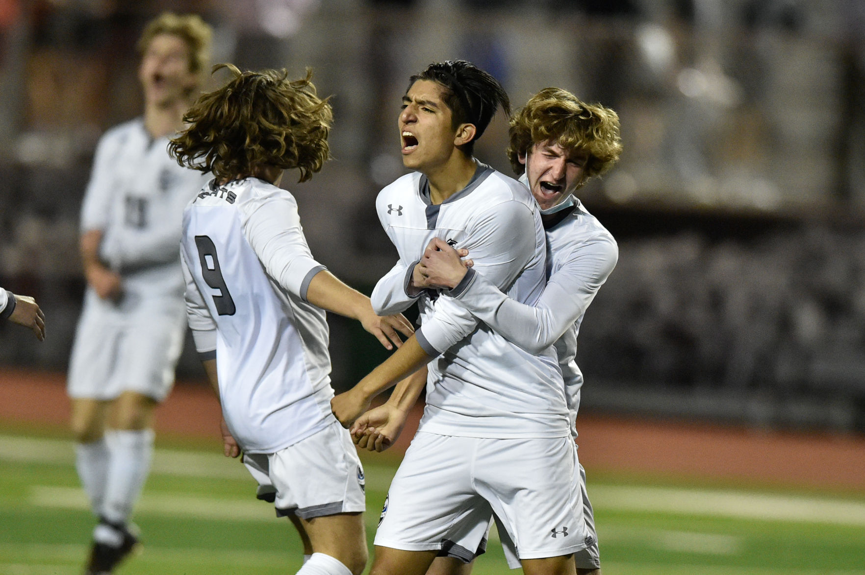 Players celebrating